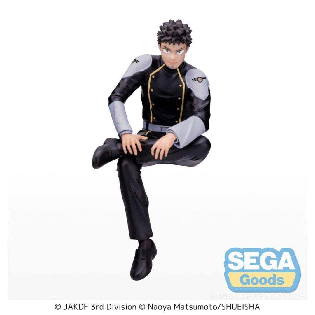 92c96429e9d719d44e09b6abd56a243c.jpg Kaiju No. 8 Kafka Hibino PM Perching Sega Goods Statue - Image 1