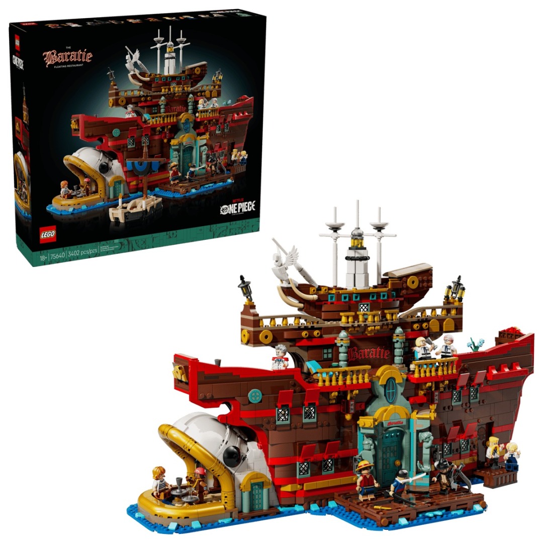 9406f15062ef8d1b785cc27a2998fe76.jpg LEGO One Piece 75640 The Baratie Floating Restaurant - Image 1