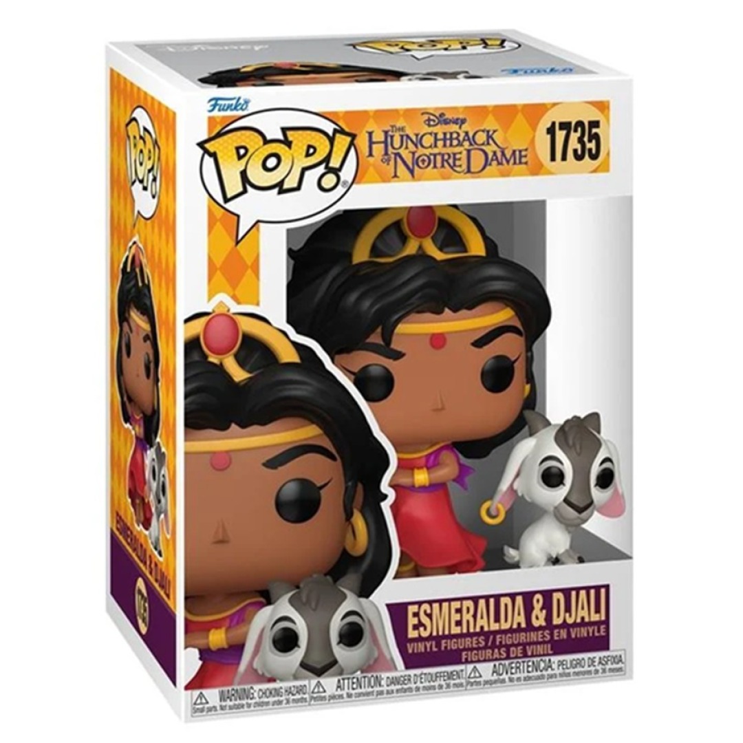 a13b058ba821d9203a7f12f5fc5d2ad5.jpg Funko POP! Disney The Huntchback Of Notre Dame N° 1735 - Esmeralda & Djali - Image 1