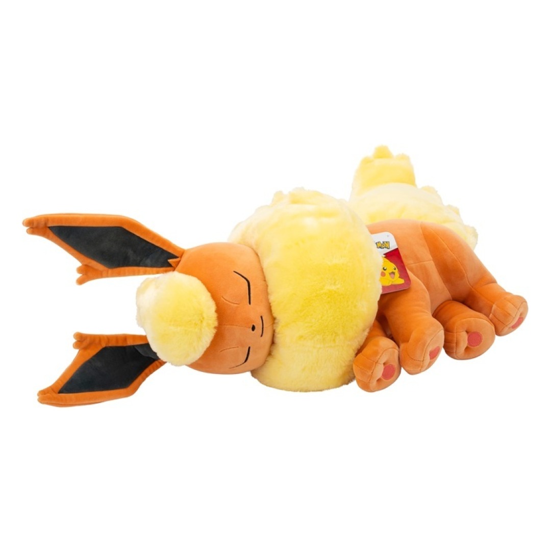 ac52ec67c3e5368f35794fc5bc14da60.jpg Pokemon Flareon Sleeping Plush 50cm - Image 1
