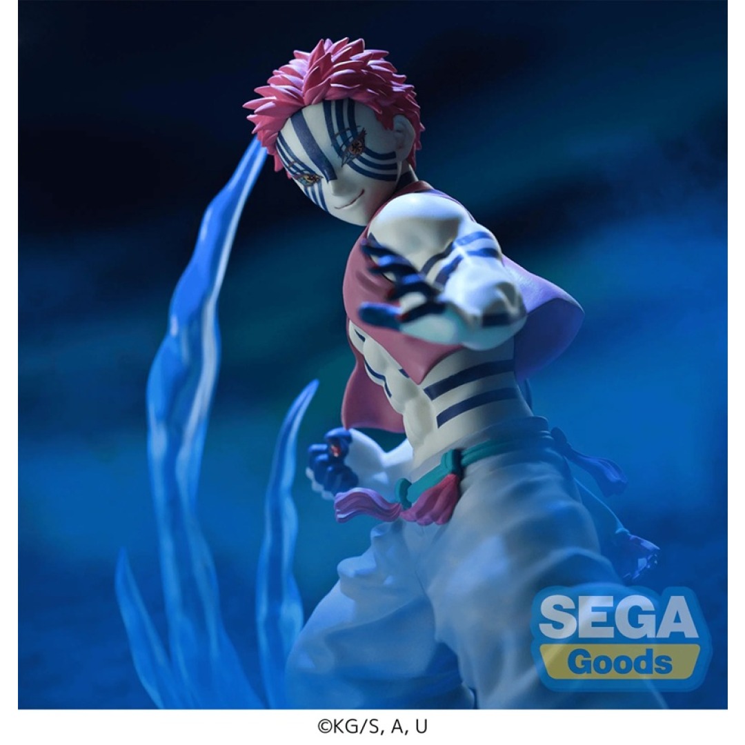 b3e283cee5f5e7eb74e18b7b68695198.jpg Demon Slayer Akaza Xross Link Anime Sega Goods Figure - Image 1