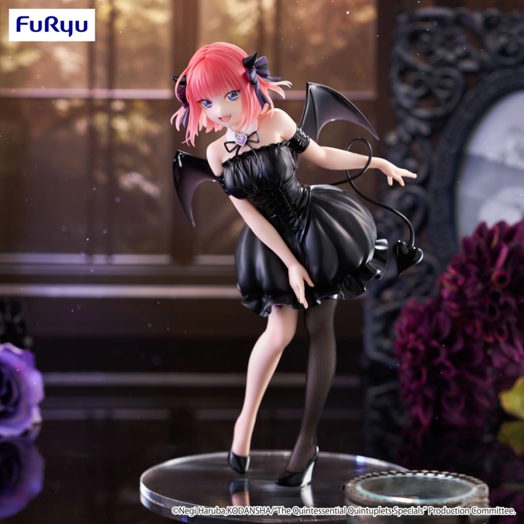 b9bc99c4c63e8eef26048c00d1695dbb.jpg Quintessential Quintuplets Nakano Bicute Dark Furyu Statue - Image 1