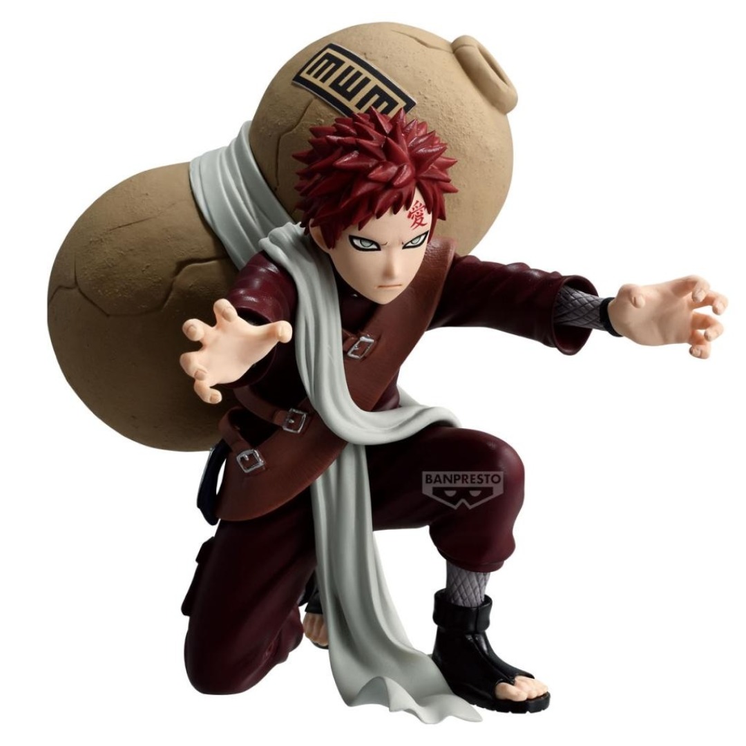 bb6ae8cfd643eeac5148427b00d056d0.jpg Naruto Gaara Vibration Stars Banpresto Figure - Image 1