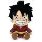 One Piece Luffy Wano Sitting Plush 22cm