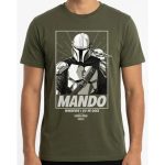 Star Wars The Mandalorian & Grogu Wherever I Go He Goes T-Shirt (XL)