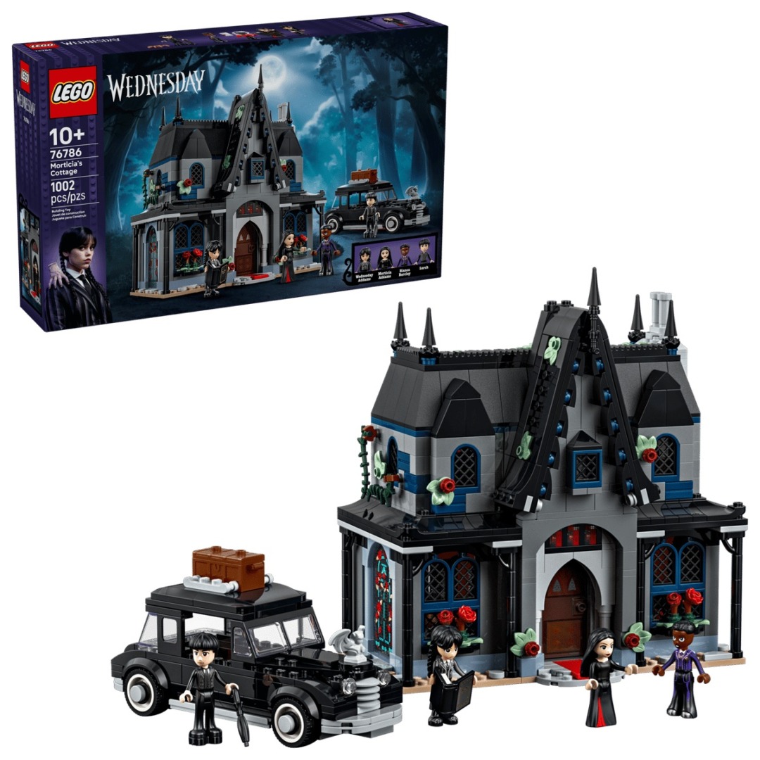 d6af3ed142310c86cead2b4cc4a0a5d9.jpg LEGO Wednesday 76786 Morticia's Cottage - Image 1