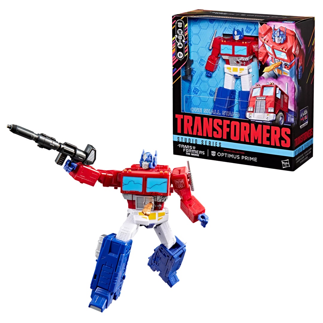 d7cea1bf954bdfc628815c1349040eff.jpg Transformers The Movie Optimus Prime Studio Series Hasbro Figure - Image 1