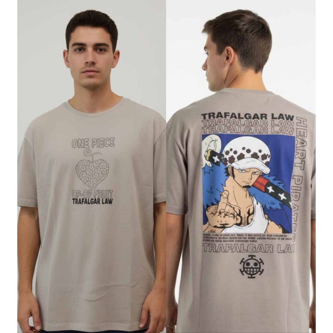d9dd3622da61ed831ce20795c34c0118.jpg One Piece Trafalgar Law T-Shirt (L) - Image 1