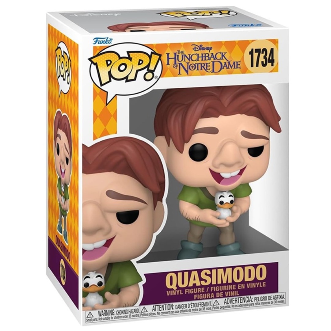 da00ff1416a337dd819748475e34e99f.jpg Funko POP! Disney The Huntchback Of Notre Dame N° 1734 - Quasimodo - Image 1