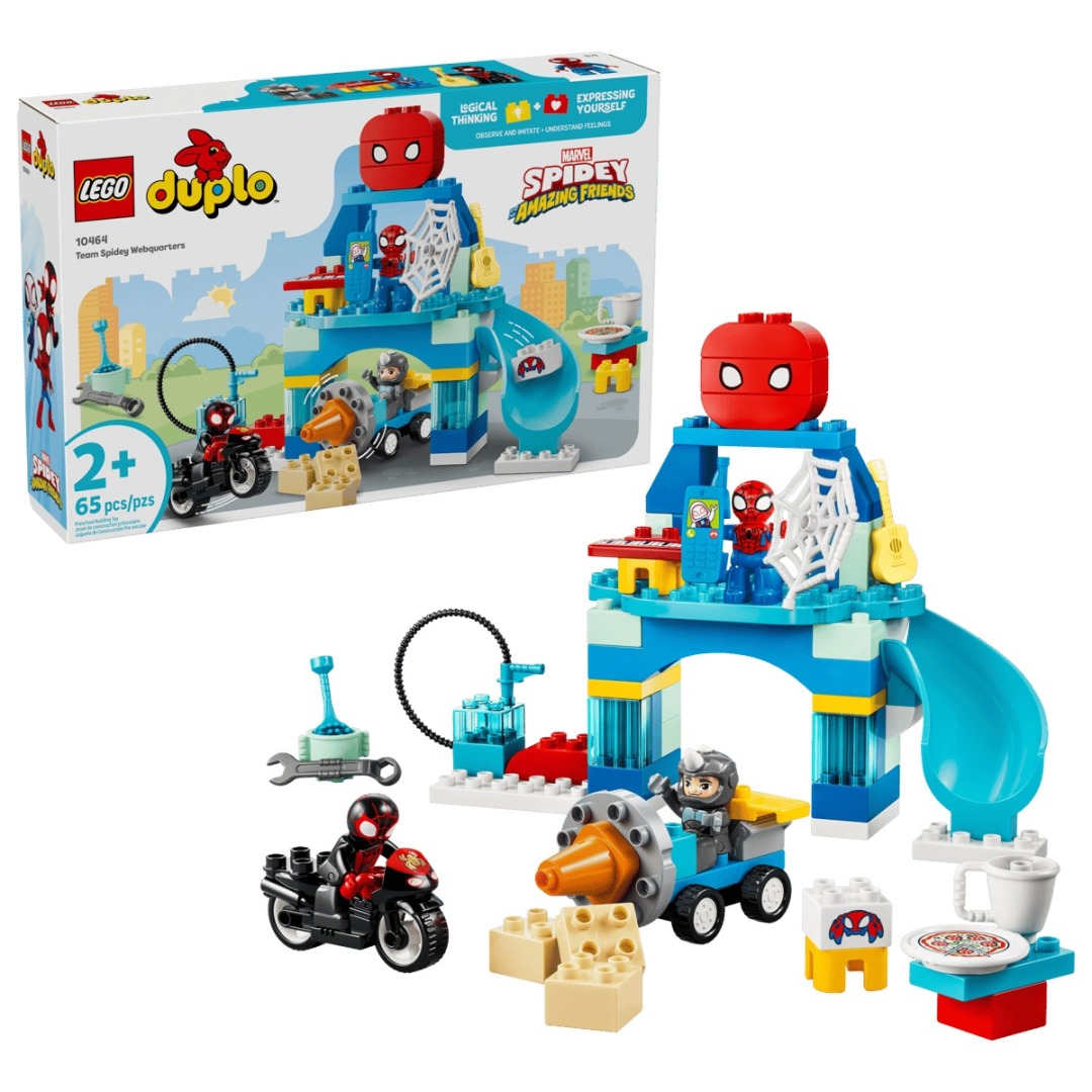 eb53cd30afad5fd6c1edae4eae324b81.jpg LEGO Duplo 10464 Team Spidey Webquarters - Image 1