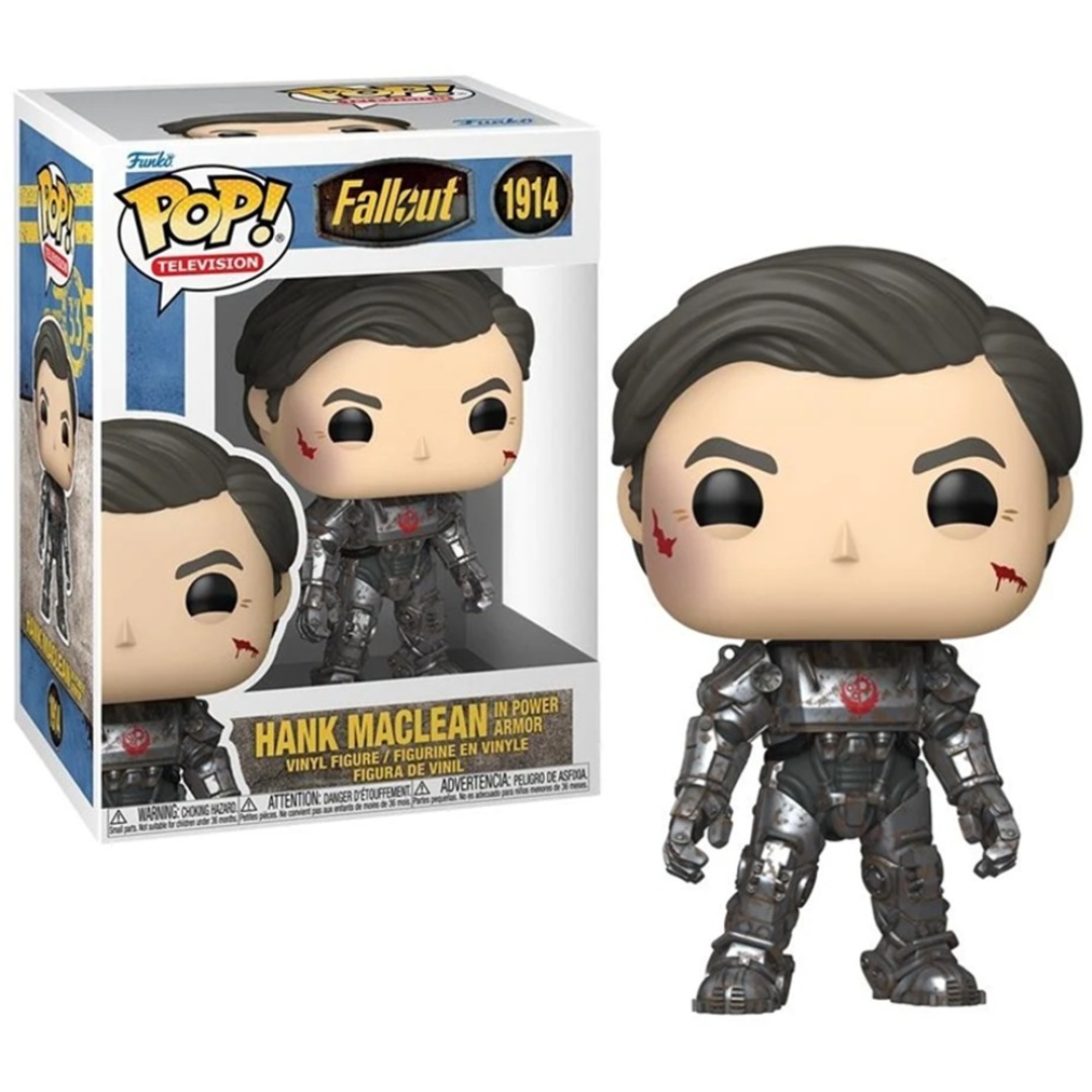 ebea10f4ad44b93218345266881ed573.jpg Funko POP! Fallout N° 1914 - Hank MacLean In Power Armor - Image 1