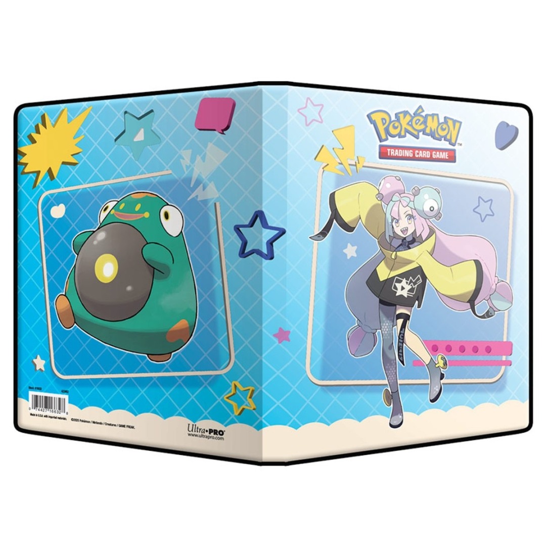 f13208dbc82c79c3738a93e560912629.jpg Ultra Pro Pokemon Iono and Bellibolt 4-Pocket Portfolio - Image 1