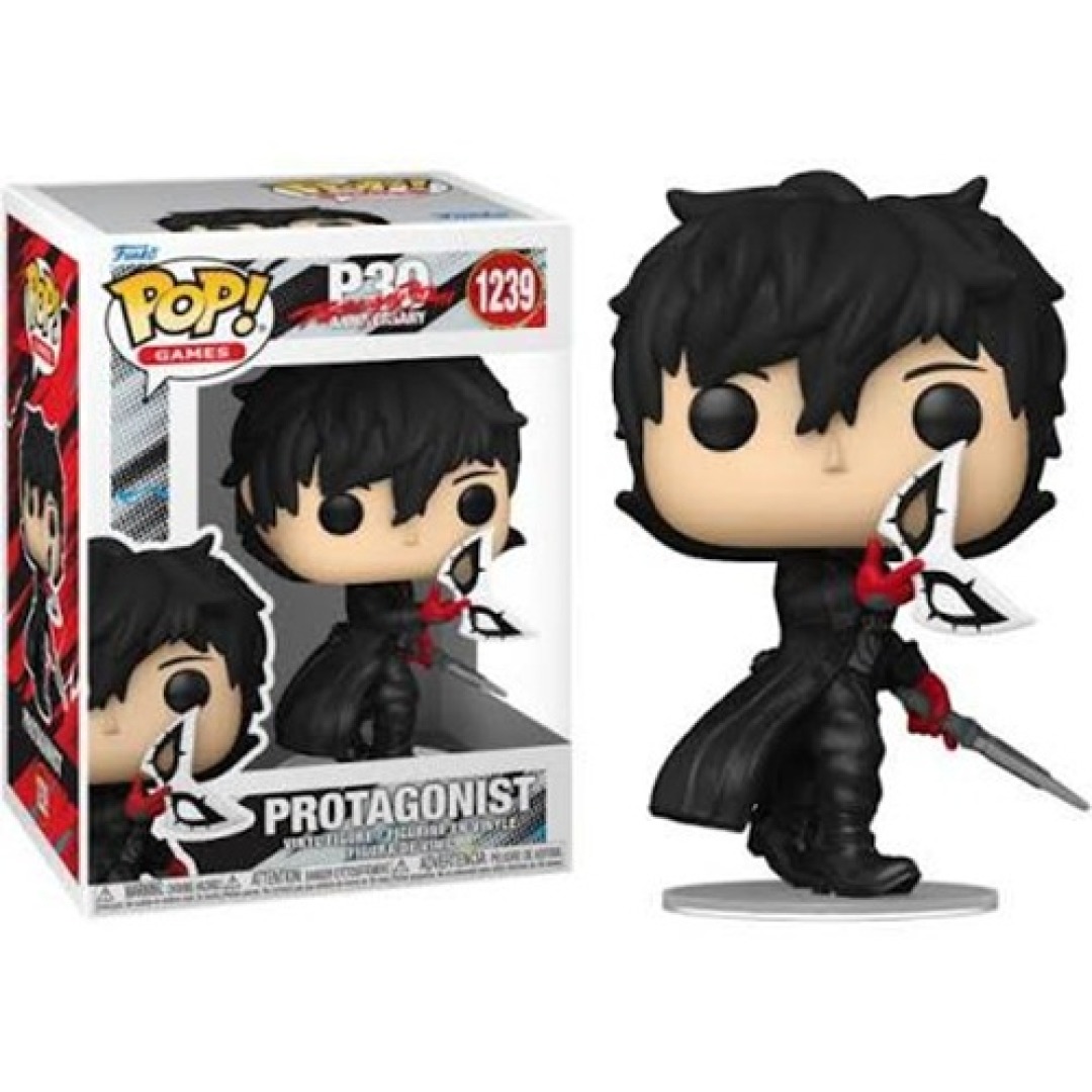 f3b8dc2961c213ba4ce37bee7b29029d.jpg Funko POP! Persona 30th Anniversary N° 1239 - Protagonist - Image 1