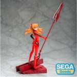Evangelion Asuka X Spear of Cassius Luminasta Sega Goods Figure