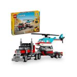 LEGO Creator 31146 Flatbed Truck with Helicopter
