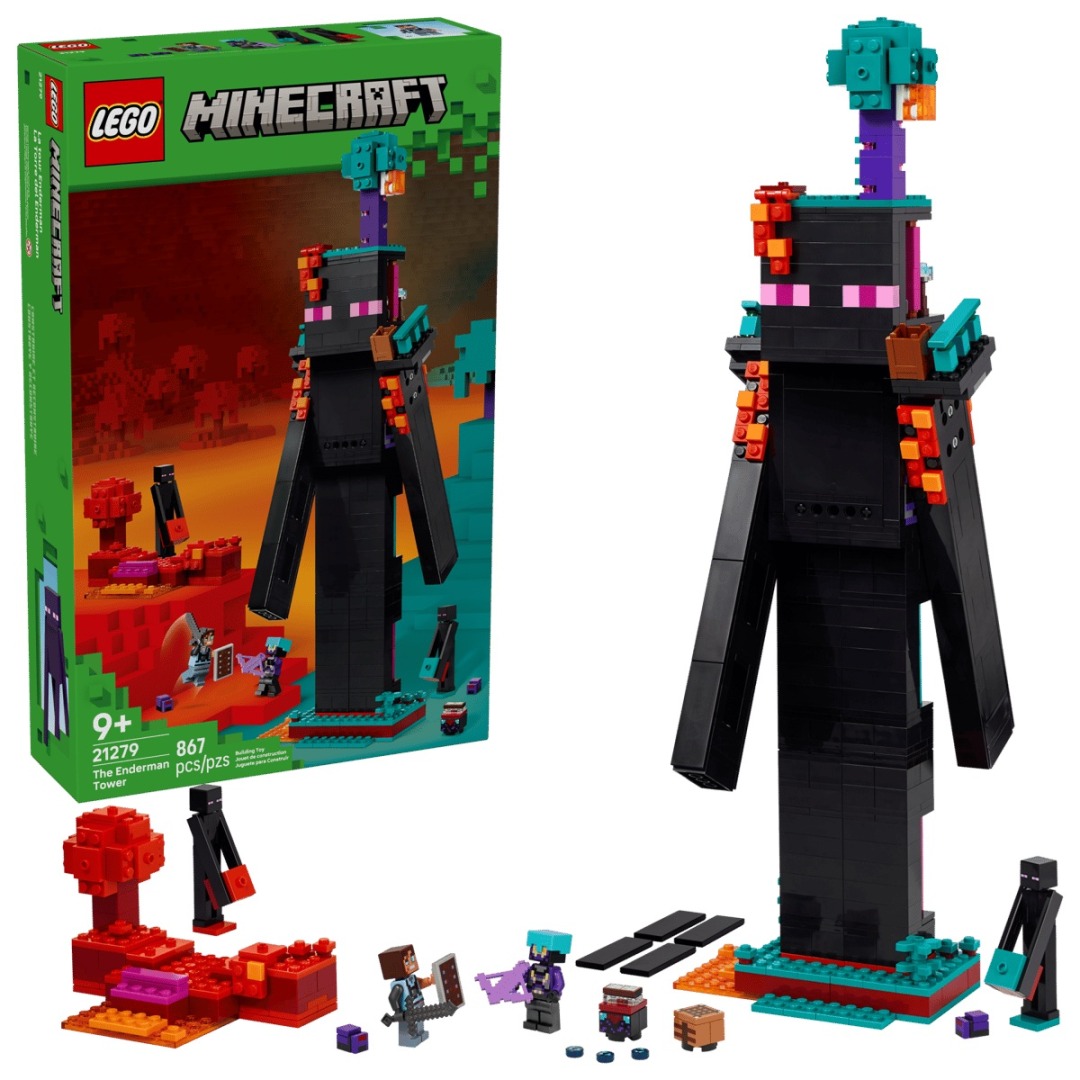 03564087368cff253dd4acf1eb3f2c9b.jpg LEGO Minecraft 21279 The Enderman Tower - Image 1