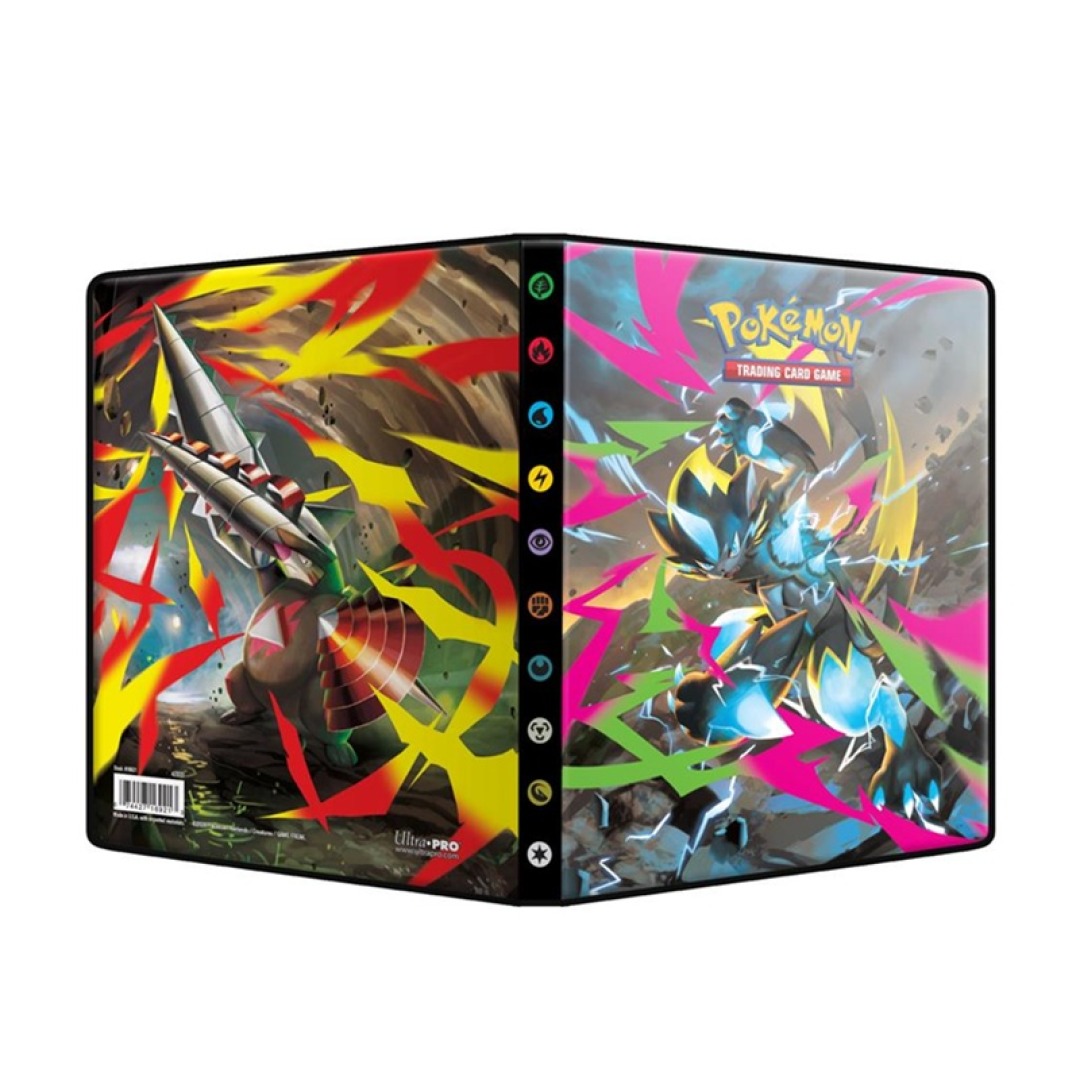 069c63699f7673543294699be14046e0.jpg Ultra Pro Pokemon Pitch Black 4-Pocket Portfolio - Image 1