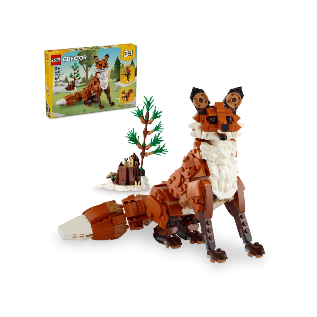 0c1bab2319e3cfaf4b9d37c6eb1bbbbc.jpg LEGO Creator 31154 Red Fox - Retired - Image 1