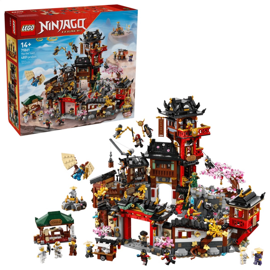 1aded88d80fe3296b13508560912bfd8.jpg LEGO Ninjago 71861 The Old Town - Exclusive - Image 1