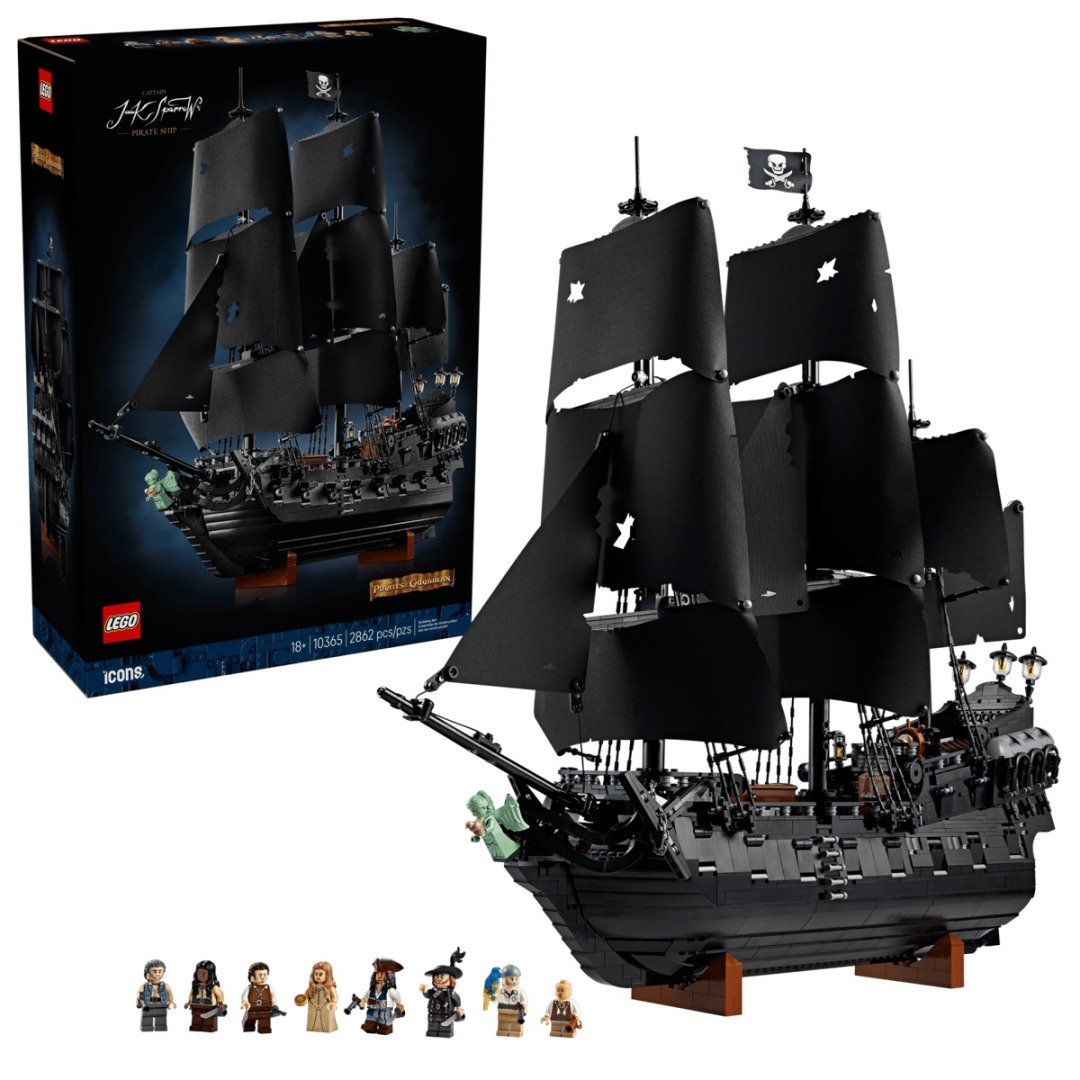 1c7168777f5c0c65f712b64aeed95510.jpg LEGO Icons 10365 Captain Jack Sparrow's Pirate Ship - Exclusive - Image 1