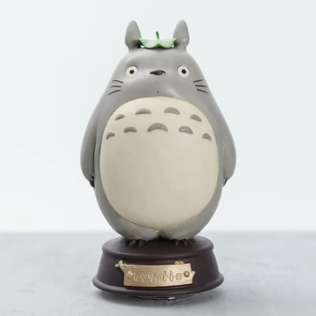 1caaf0cbcc3f9332d27d5e4c7de1bc4c.jpg Studio Ghibli My Neighbor Totoro Big Musical Statue - Image 1