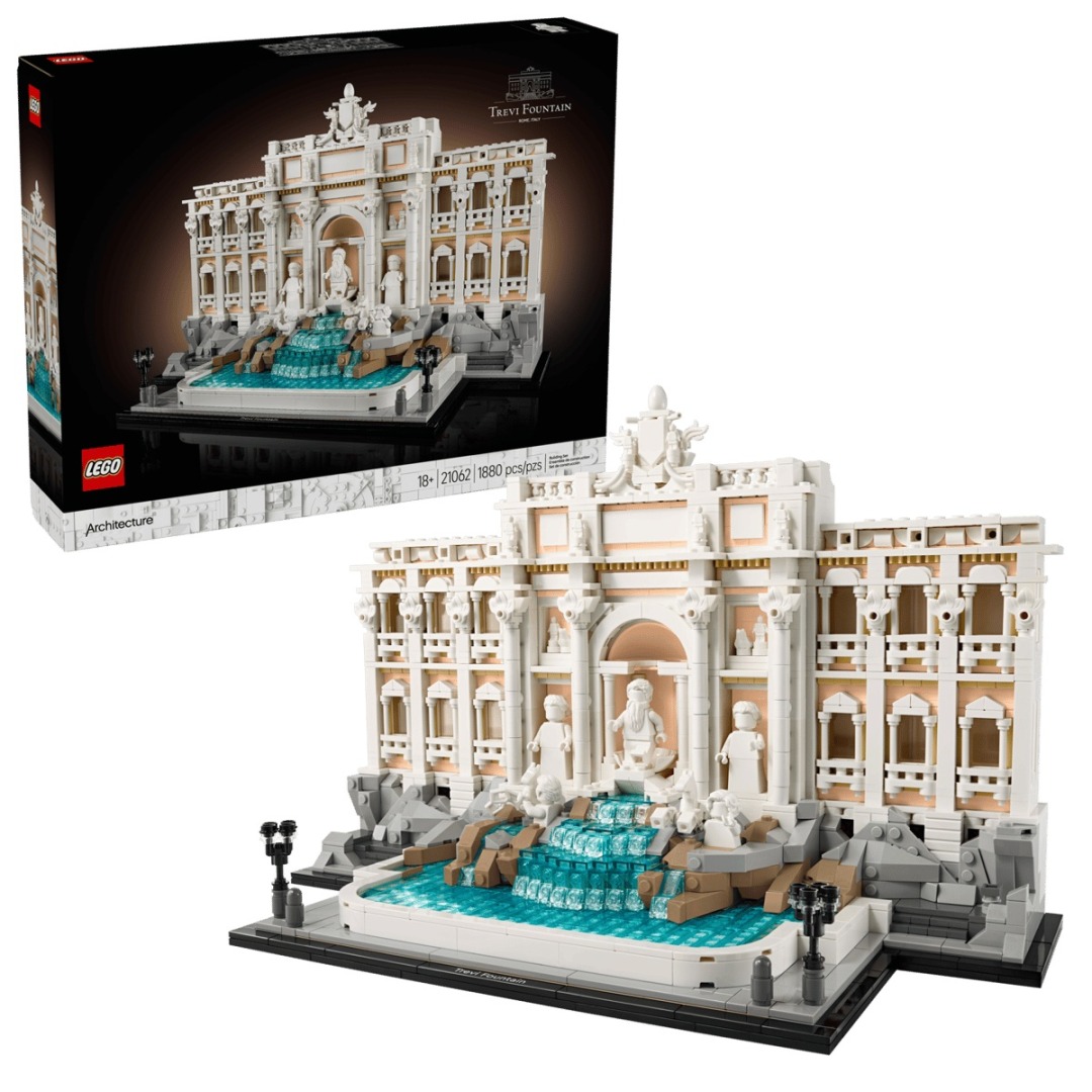241ee70d7d6e3ba41d995cec50e2f810.jpg LEGO Architecture 21062 Trevi Fountain - Image 1