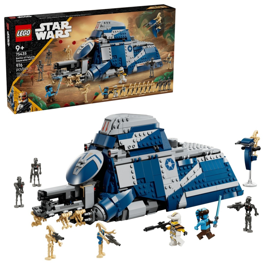 26d81a97a03efef35f4dc32ecc4d3a36.jpg LEGO Star Wars 75435 Battle of Felucia Separatist MTT - Image 1