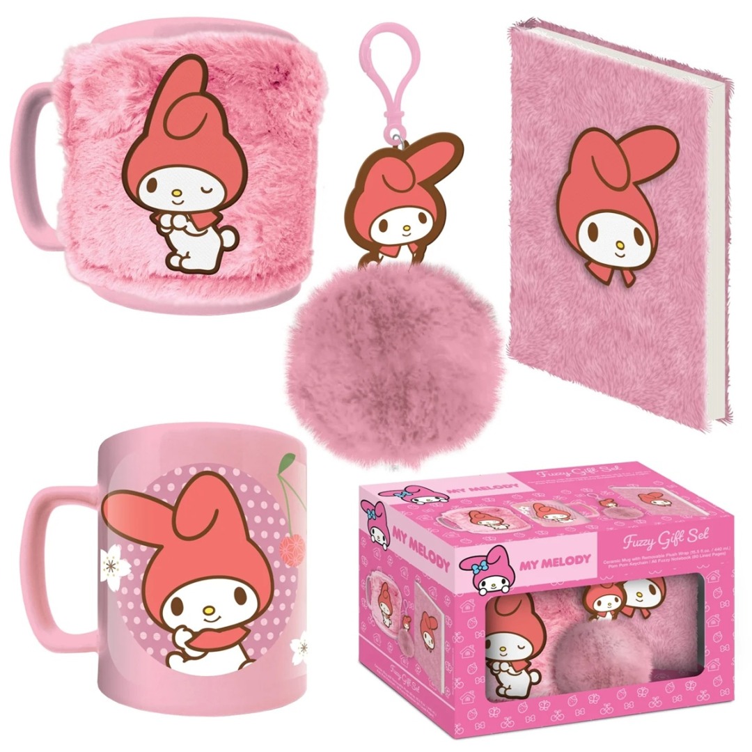 2dd2ad0eabebd895519b12b78e48d176.jpg My Melody Fuzzy Gift Set - Image 1