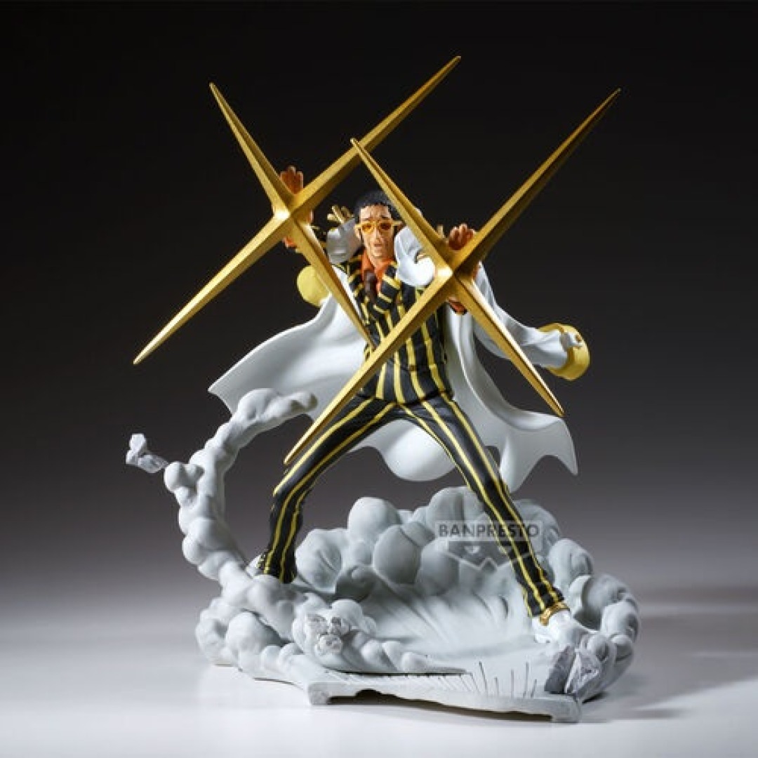 2f9aec0568bf60a71244a6d15466991e.jpg One Piece Borsalino Senkozekkei Banpresto Figure - Image 1