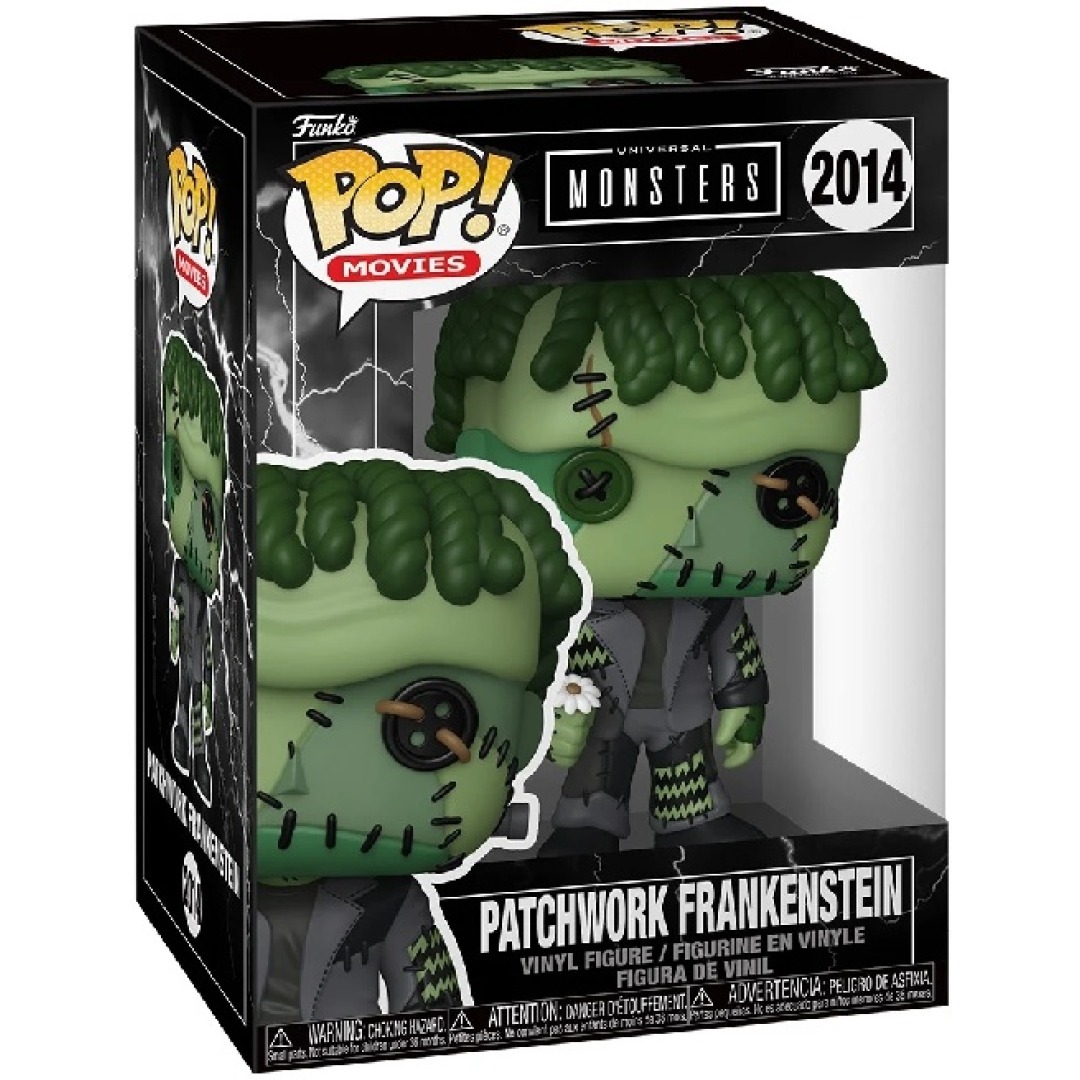 33779b08d04f9e072cd46836f555377c.jpg Funko POP! Universal Monsters N° 2014 - Patchwork Frankenstein - Image 1