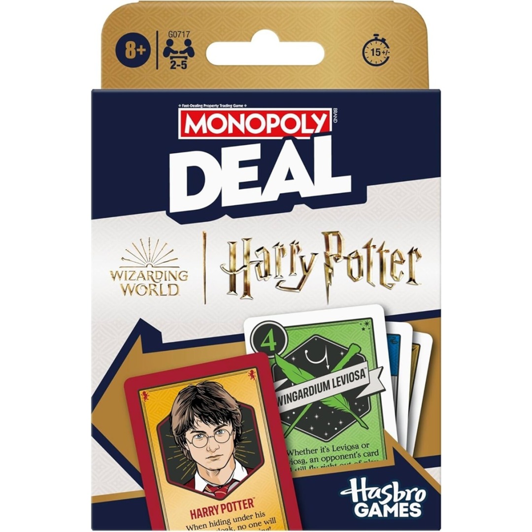 35d3a7a1168a3f1b75a71d445d459eb8.jpg Monopoly Deal: Harry Potter Edition Card Game - Image 1