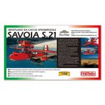 Studio Ghibli Porco Rosso Savoia S.21 Prototype Combat Seaplane Model Kit