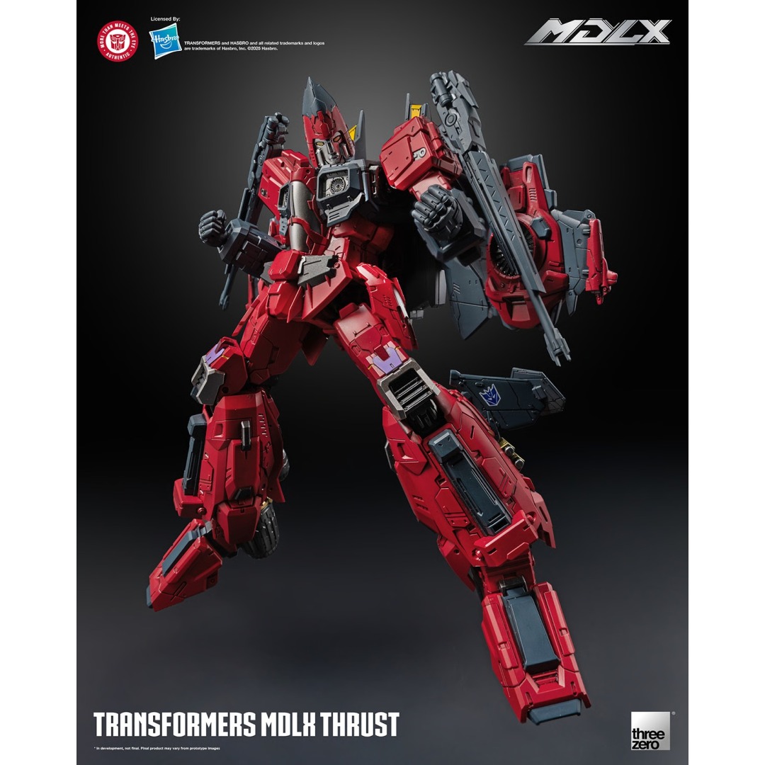 3f03a2da018b331ca40d4296c40b9a71.jpg Transformers Thrust MDLX Threezero Figure - Image 1