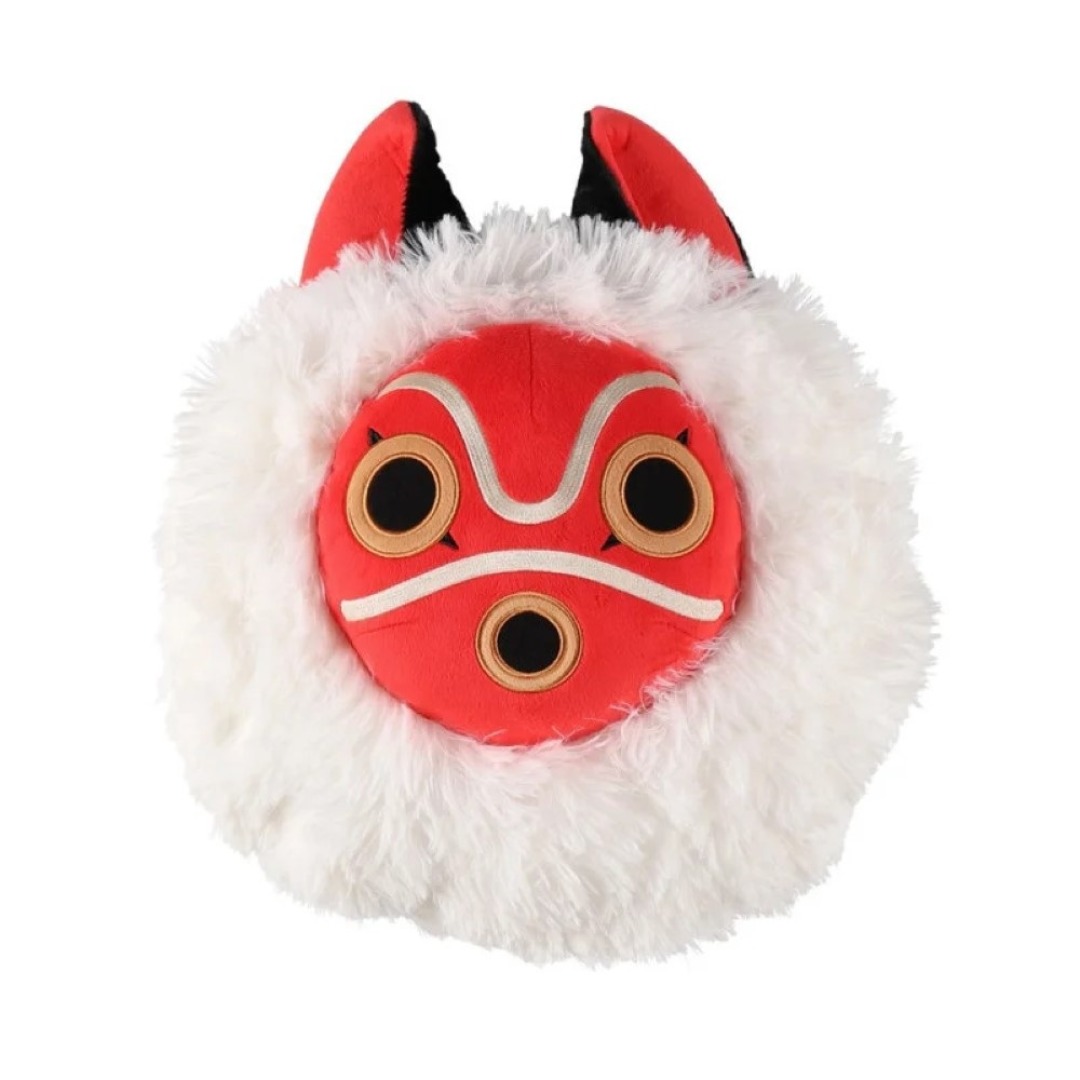 491091eb31c4d06834240889672b1889.jpg Studio Ghibli Princess Mononoke San's Mask Cushion - Image 1