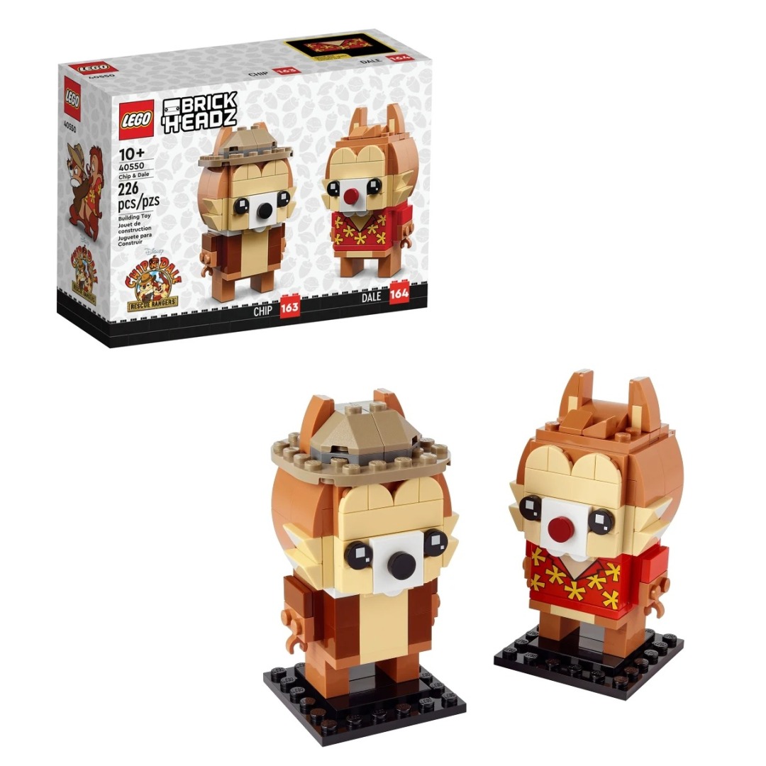 49e3380c7a77fc201b3d137726bd4776.jpg LEGO BrickHeadz 40550 Disney Chip & Dale - Retired - Image 1