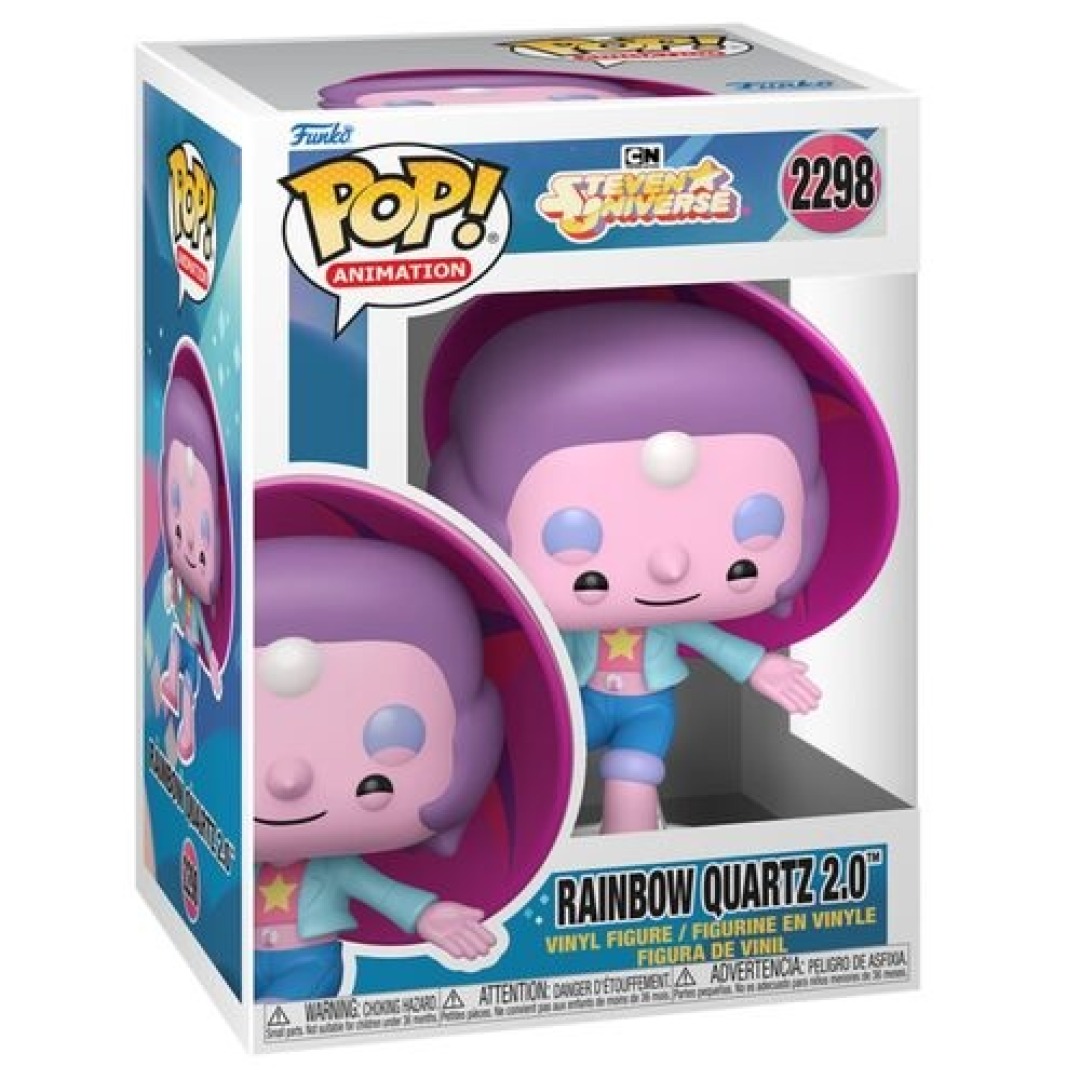 4c3e9a194acfa38cfc3fbfd054cfb87d.jpg Funko POP! Steven Universe N° 2298 - Rainbow Quartz 2.0 - Image 1