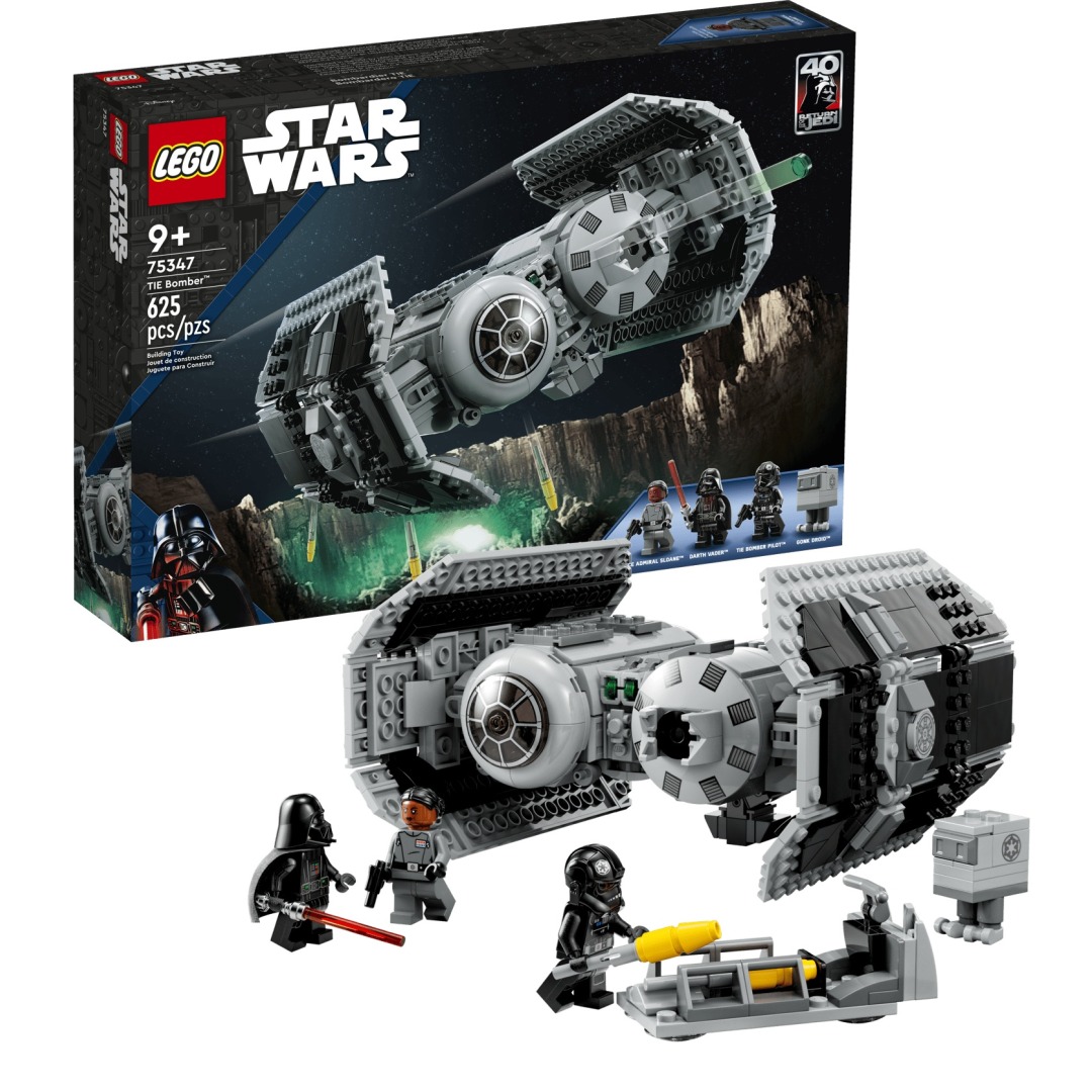 5f8c54c539171cc8772bb907ecf1660e.jpg LEGO Star Wars 75347 TIE Bomber - Retired - Image 1