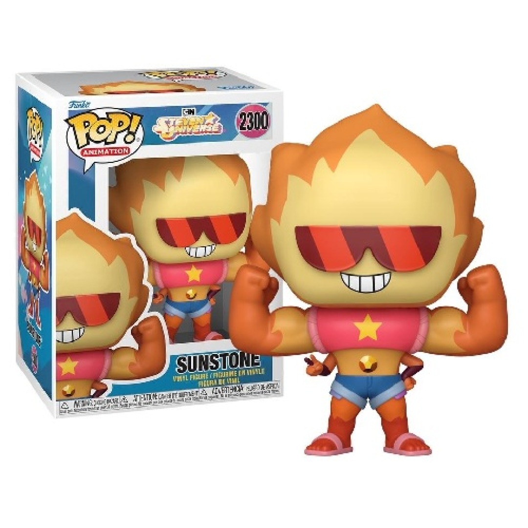 65fa18379b7737ae743c714ff4be4959.jpg Funko POP! Steven Universe N° 2300 - Sunstone - Image 1