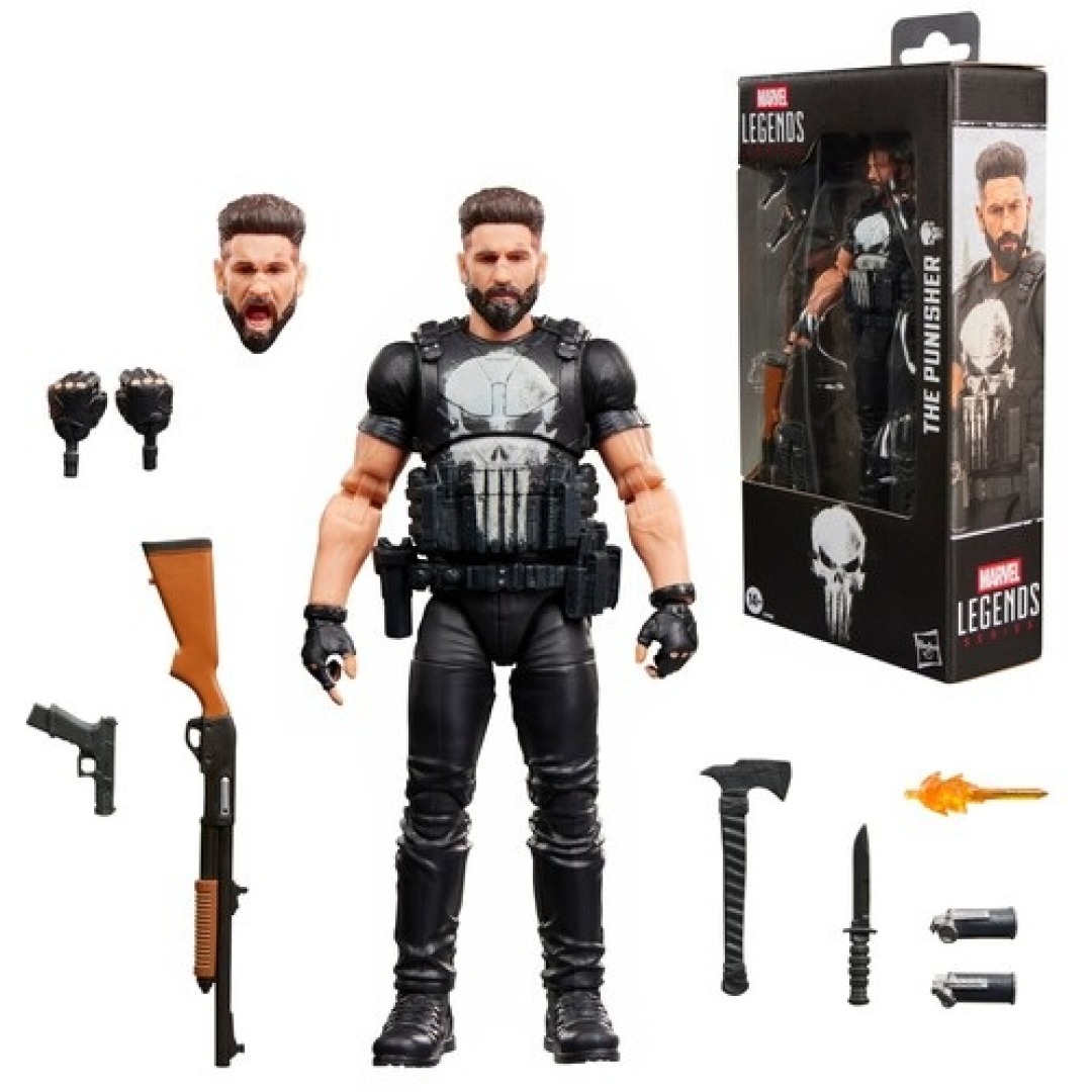68b1a894f8e7045760da55d02f92ed0b.jpg Marvel The Punisher Legends Series Hasbro Figure - Image 1