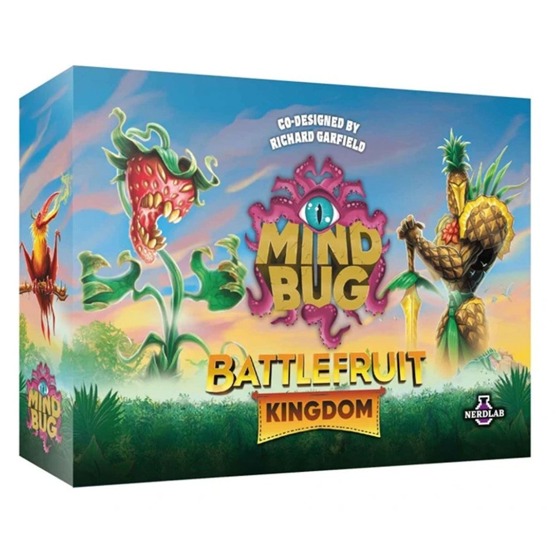 6a25917f69b67d00f7499f433e31f955.jpg Mindbug: Battlefruit Kingdom Board Game - Image 1