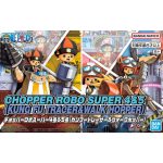 One Piece Chopper Robo Supper 4 & 5 Kung Fu Tracer & Walk Hopper Bandai Model Kit