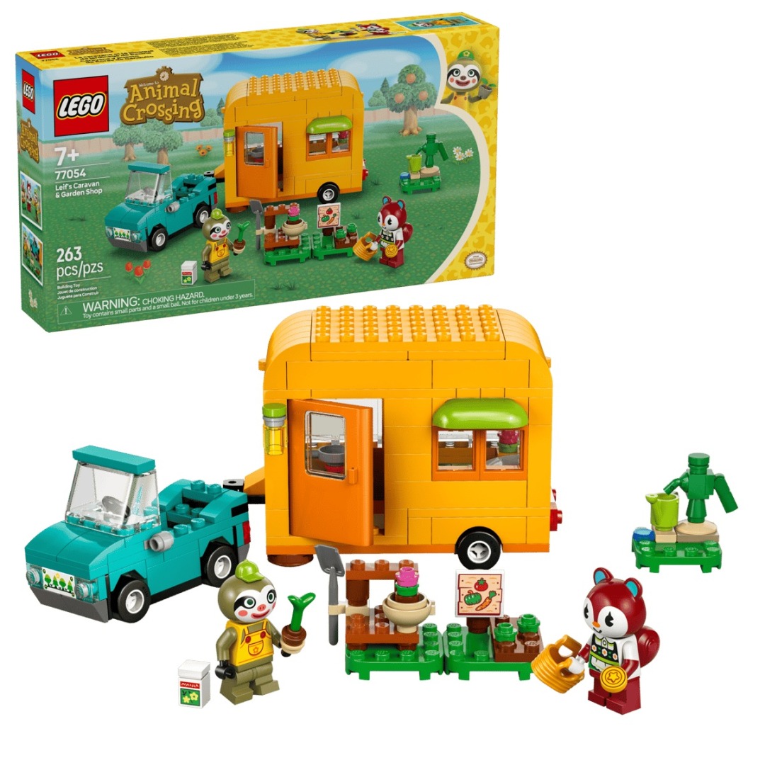 7fd74c39bff078e37ab84dd6c7bbed96.jpg LEGO Animal Crossing 77054 Leif's Caravan & Garden Shop - Image 1