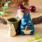 Studio Ghibli My Neighbor Totoro Blue & White Totoro Figure Pen Pot