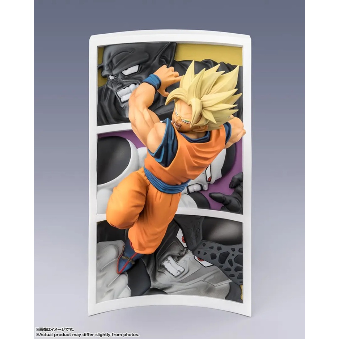 86331448e494fe4484eb11434f1fc1e6.jpg Dragon Ball Z S.S.S.Goku Trail of Battles Figuarts Zero Bandai Figure - Image 1