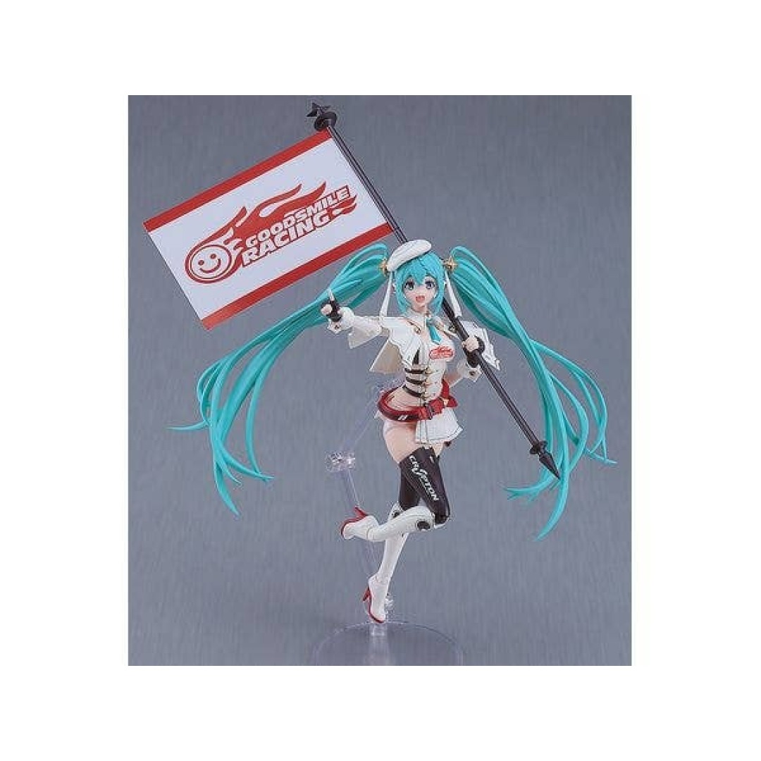 8b3d16fae163d00464a715350c09279b.jpg Hatsune Miku Racing Miku 2023 Plamatea Goodsmile Figure - Image 1