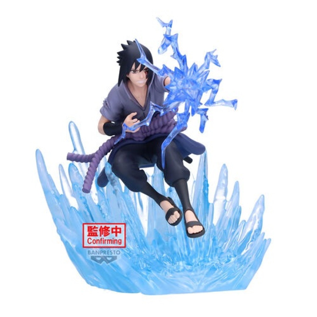 8c4692c875811f0799f9176ff52ef535.jpg Naruto Shippuden Sasuke Uchiha Combination Battle Banpresto Figure - Image 1