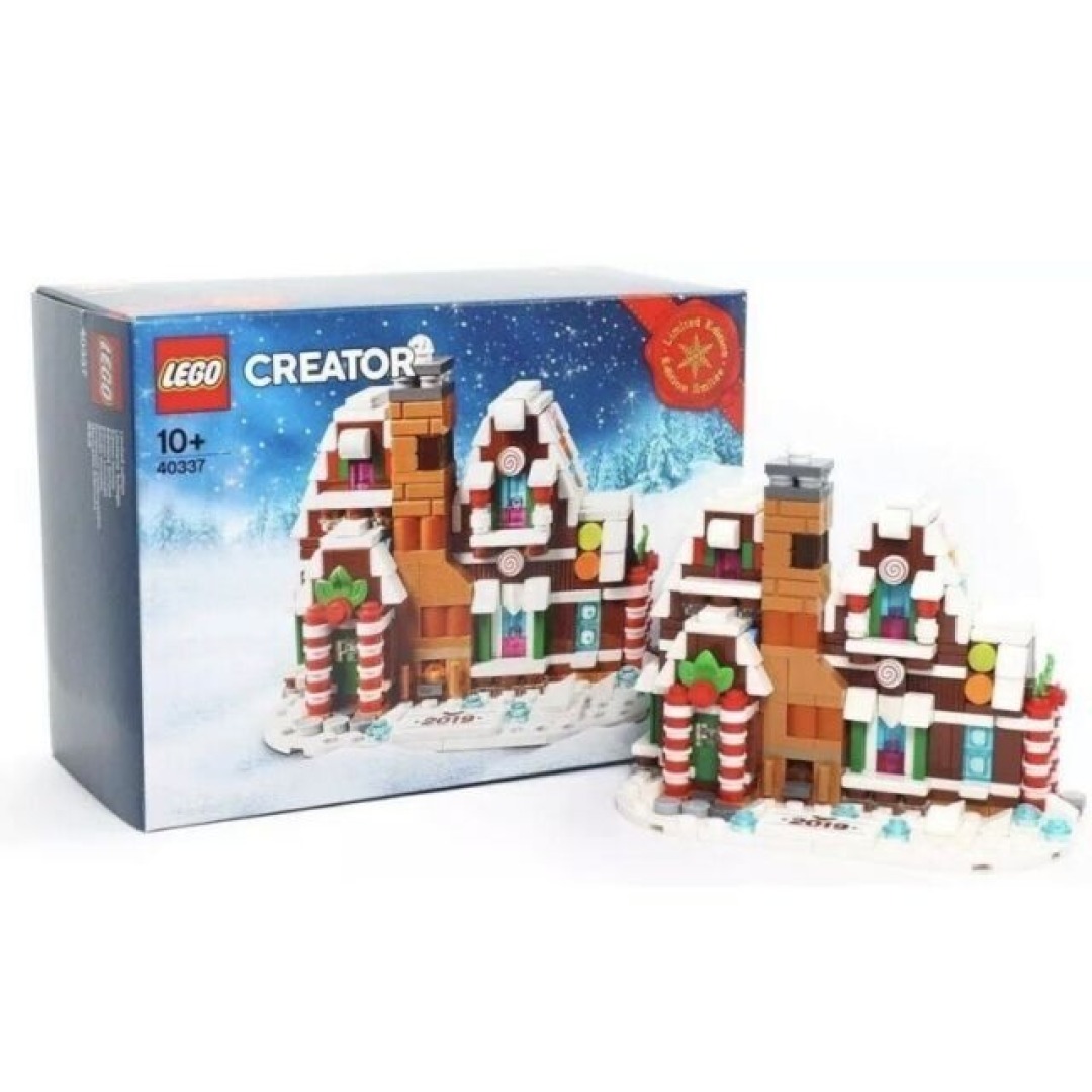 9043ae432596ad314f38b0720618bcbe.jpg LEGO Seasonal 40337 Microscale Gingerbread House - Retired - Image 1