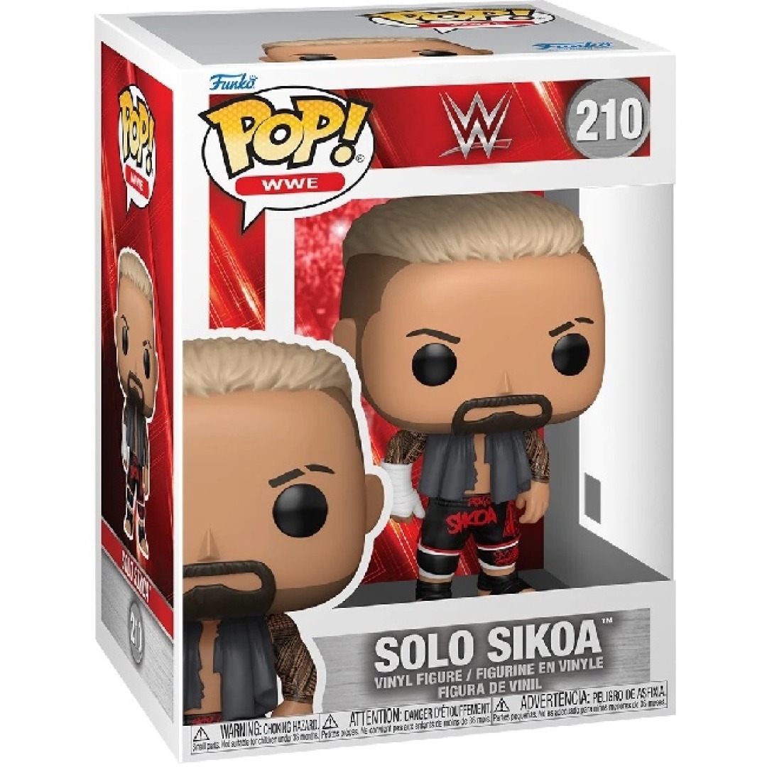9b68a18a71de44f61c2f609e8f88d3f3.jpg Funko POP! WWE N° 210 - Solo Sikoa - Image 1