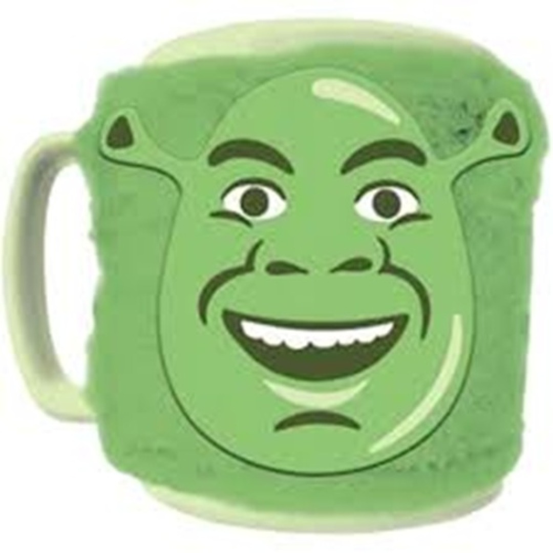 a066297fc4adb502e29f602b5ffaddec.jpg Shrek Fuzzy Mug 440ml - Image 1