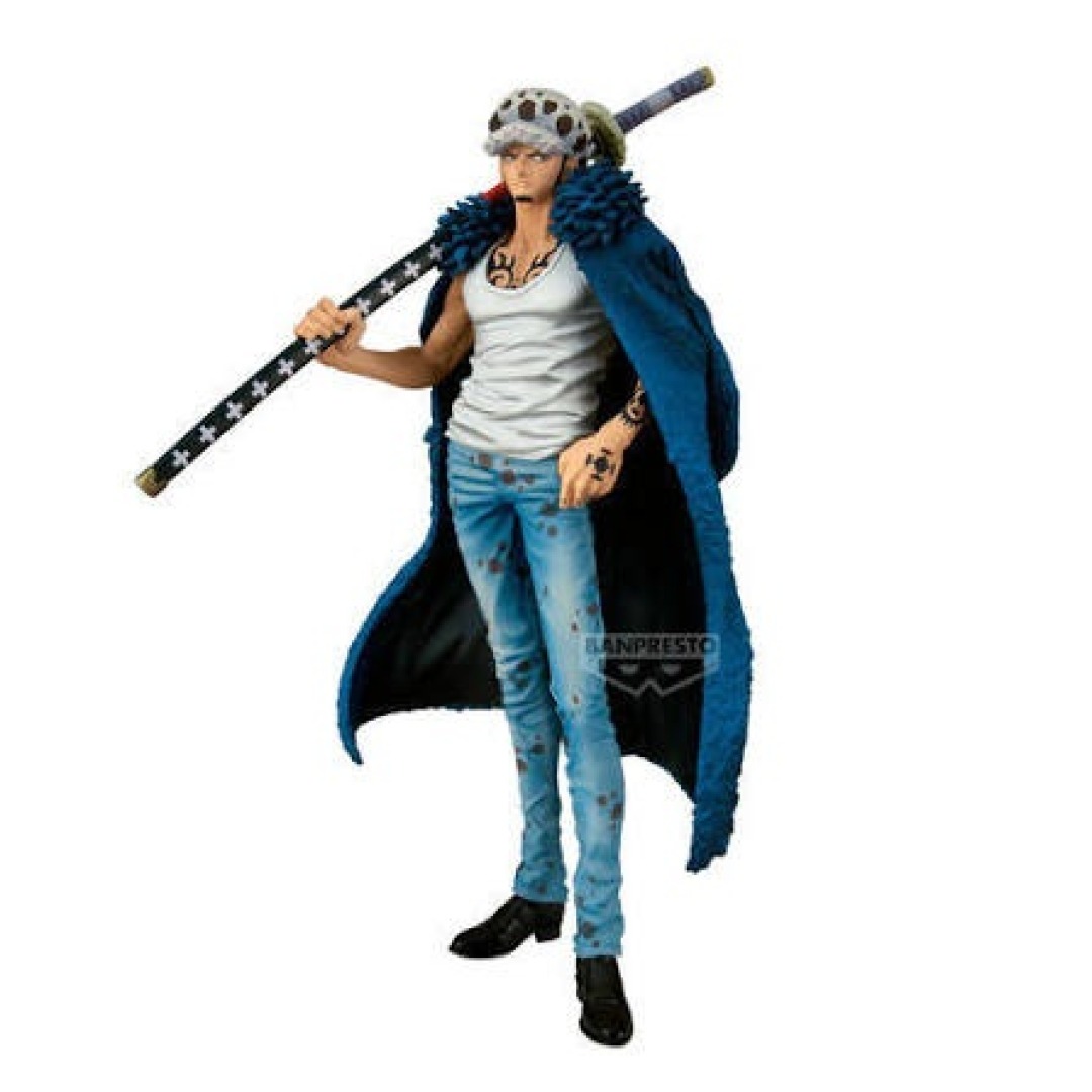 a246423726e18e6f011086168e4111d0.jpg One Piece Trafalgar Law Premium The Brush Banpresto Figure - Image 1